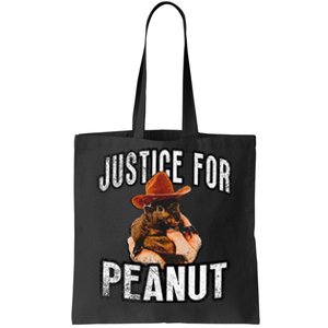 Justice For Peanut The Squirrel Peanut Squirrel Tote Bag