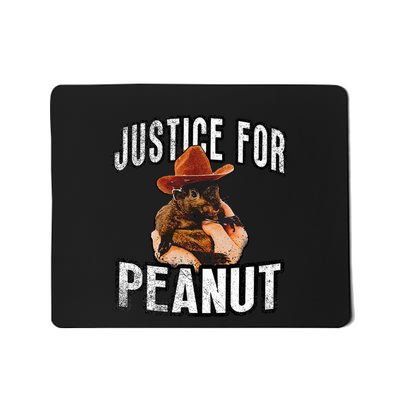 Justice For Peanut The Squirrel Peanut Squirrel Mousepad