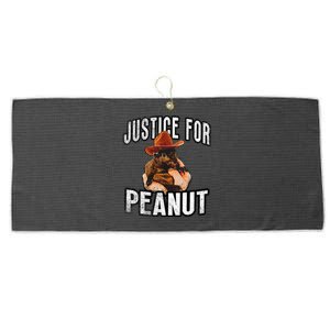 Justice For Peanut The Squirrel Peanut Squirrel Large Microfiber Waffle Golf Towel