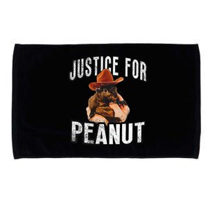 Justice For Peanut The Squirrel Peanut Squirrel Microfiber Hand Towel