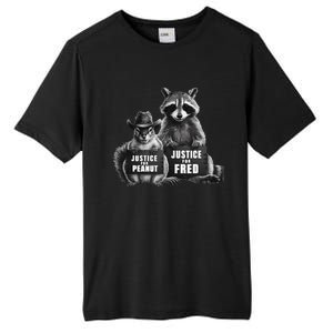 Justice For Peanut The Squirrel And Fred The Raccoon Tall Fusion ChromaSoft Performance T-Shirt