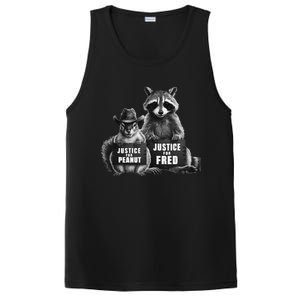 Justice For Peanut The Squirrel And Fred The Raccoon PosiCharge Competitor Tank