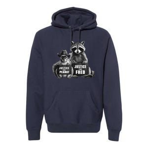 Justice For Peanut The Squirrel And Fred The Raccoon Premium Hoodie