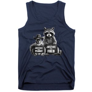 Justice For Peanut The Squirrel And Fred The Raccoon Tank Top