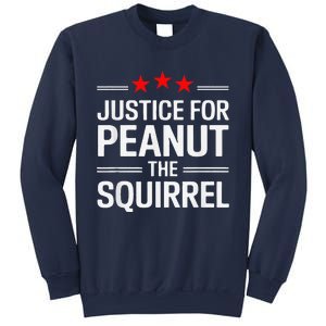 Justice For Peanut The Squirrel Peanut Squirrel Sweatshirt