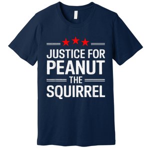 Justice For Peanut The Squirrel Peanut Squirrel Premium T-Shirt