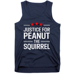 Justice For Peanut The Squirrel Peanut Squirrel Tank Top