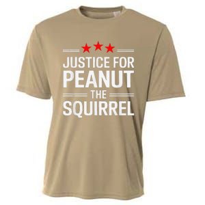 Justice For Peanut The Squirrel Peanut Squirrel Cooling Performance Crew T-Shirt