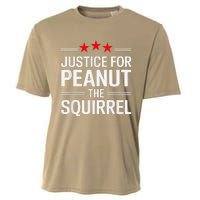 Justice For Peanut The Squirrel Peanut Squirrel Cooling Performance Crew T-Shirt