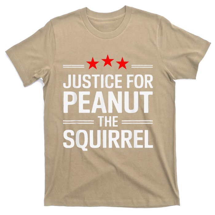 Justice For Peanut The Squirrel Peanut Squirrel T-Shirt