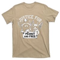 Justice For Peanut Squirrel Fred Raccoon Lover T-Shirt