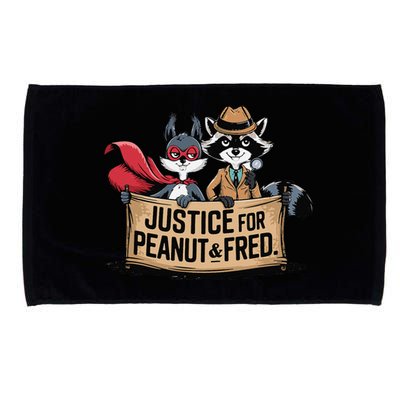 Justice For Peanut The Squirrel Wanted Microfiber Hand Towel