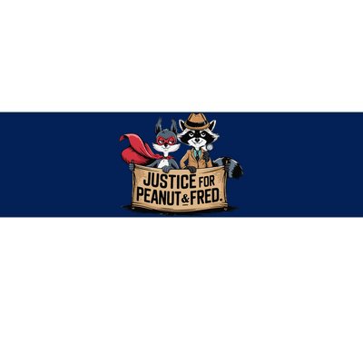 Justice For Peanut The Squirrel Wanted Bumper Sticker