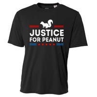 Justice For Peanut The Squirrel 2024 Cooling Performance Crew T-Shirt