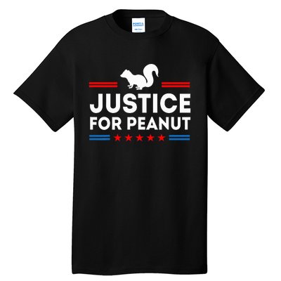 Justice For Peanut The Squirrel 2024 Tall T-Shirt