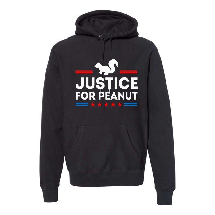 Justice For Peanut The Squirrel 2024 Premium Hoodie