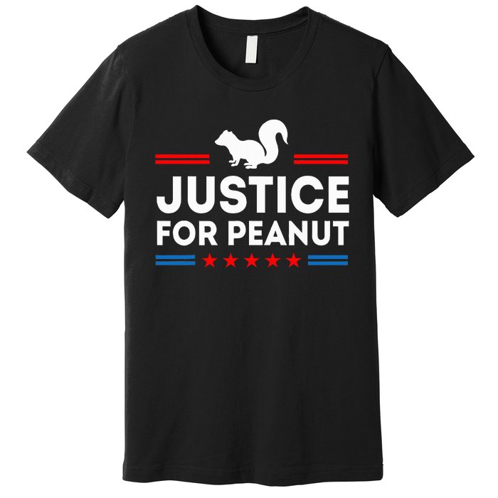 Justice For Peanut The Squirrel 2024 Premium T-Shirt