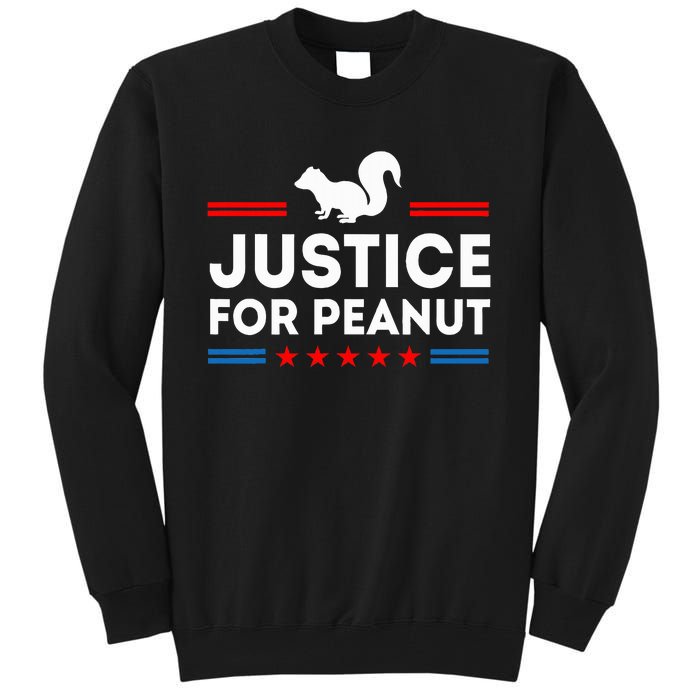 Justice For Peanut The Squirrel 2024 Tall Sweatshirt