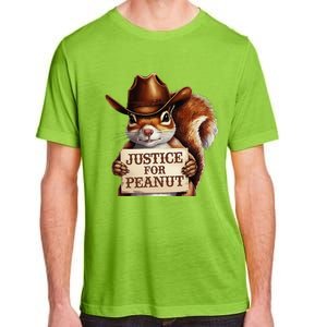 Justice For Peanut The Squirrel Maga Trump 2024 Vote Trump Adult ChromaSoft Performance T-Shirt