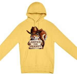 Justice For Peanut The Squirrel Maga Trump 2024 Vote Trump Premium Pullover Hoodie