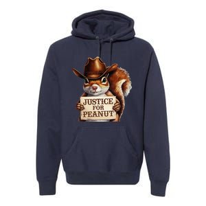 Justice For Peanut The Squirrel Maga Trump 2024 Vote Trump Premium Hoodie