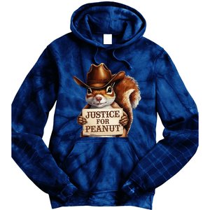 Justice For Peanut The Squirrel Maga Trump 2024 Vote Trump Tie Dye Hoodie