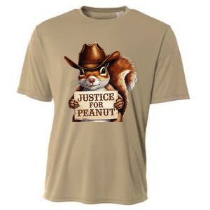 Justice For Peanut The Squirrel Maga Trump 2024 Vote Trump Cooling Performance Crew T-Shirt