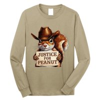 Justice For Peanut The Squirrel Maga Trump 2024 Vote Trump Long Sleeve Shirt