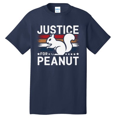 Justice For Peanut The Squirrel The Squirrel Pnut Tall T-Shirt