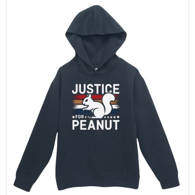 Justice For Peanut The Squirrel The Squirrel Pnut Urban Pullover Hoodie