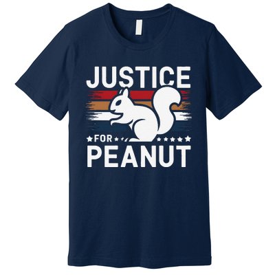 Justice For Peanut The Squirrel The Squirrel Pnut Premium T-Shirt