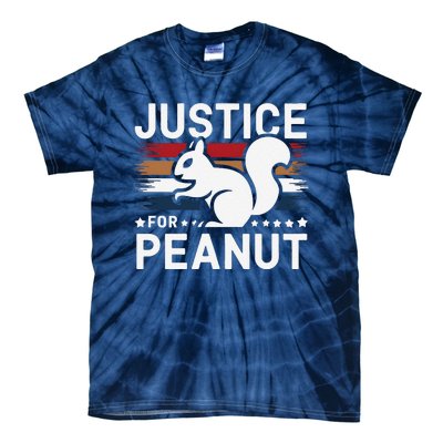 Justice For Peanut The Squirrel The Squirrel Pnut Tie-Dye T-Shirt