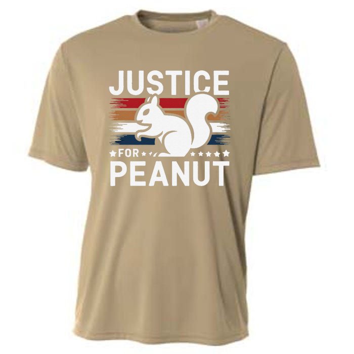 Justice For Peanut The Squirrel The Squirrel Pnut Cooling Performance Crew T-Shirt