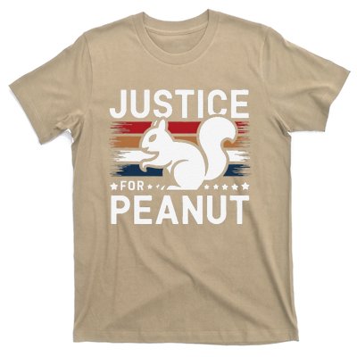 Justice For Peanut The Squirrel The Squirrel Pnut T-Shirt