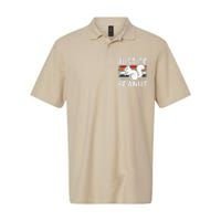 Justice For Peanut The Squirrel The Squirrel Pnut Softstyle Adult Sport Polo