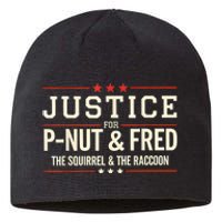 Justice For Pnut And Fred The Squirrel Peanut Justice Sustainable Beanie