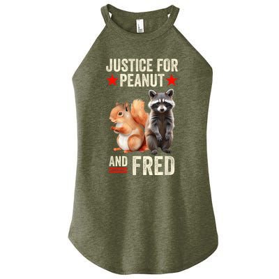 Justice For Peanut The Squirrel And Fred The Raccoon 2024 Women’s Perfect Tri Rocker Tank