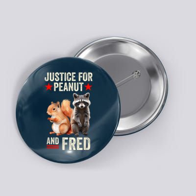 Justice For Peanut The Squirrel And Fred The Raccoon 2024 Button