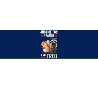 Justice For Peanut The Squirrel And Fred The Raccoon 2024 Bumper Sticker