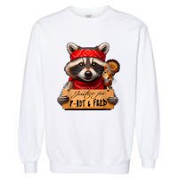 Justice For Peanut The Squirrel Pnut & Fred The Raccoon Garment-Dyed Sweatshirt