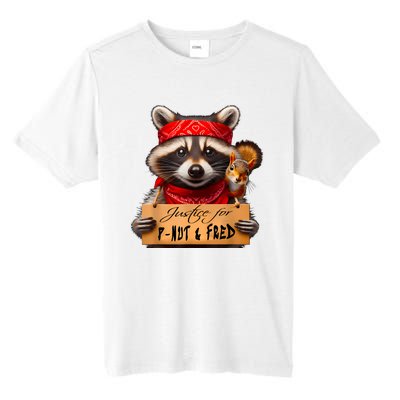 Justice For Peanut The Squirrel Pnut & Fred The Raccoon Tall Fusion ChromaSoft Performance T-Shirt