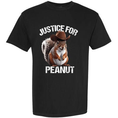 Justice For Peanut The Squirrel Peanut Squirrel Garment-Dyed Heavyweight T-Shirt