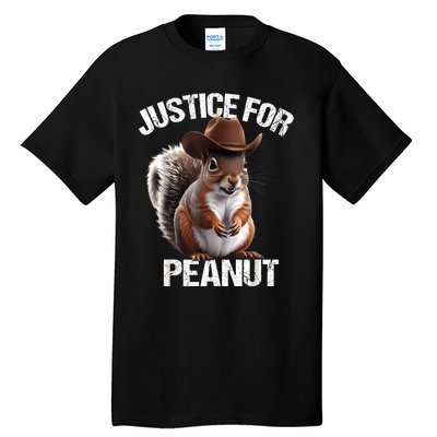 Justice For Peanut The Squirrel Peanut Squirrel Tall T-Shirt