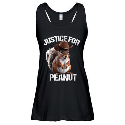 Justice For Peanut The Squirrel Peanut Squirrel Ladies Essential Flowy Tank