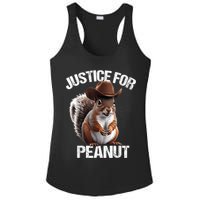 Justice For Peanut The Squirrel Peanut Squirrel Ladies PosiCharge Competitor Racerback Tank