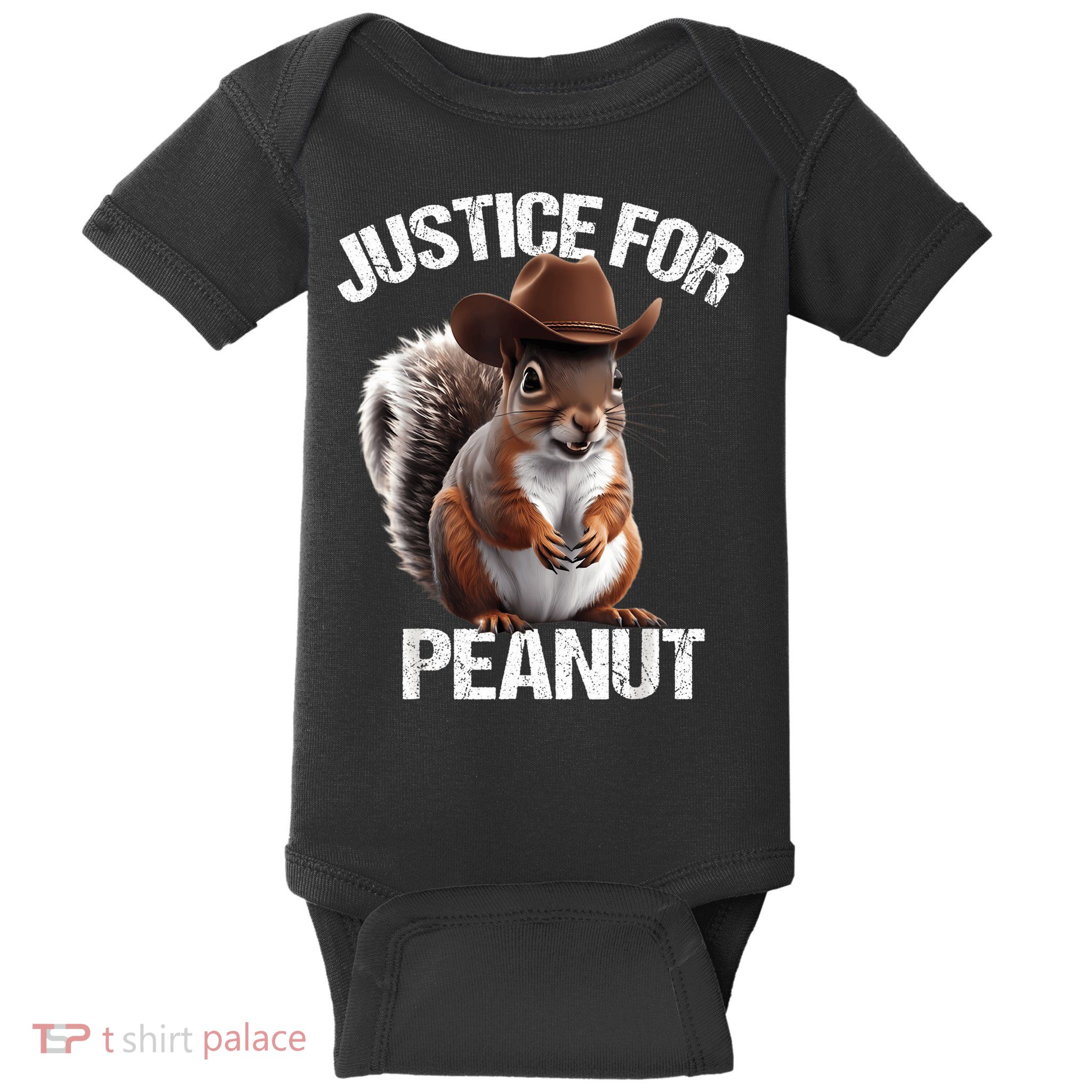 Justice For Peanut The Squirrel Peanut Squirrel Baby Bodysuit