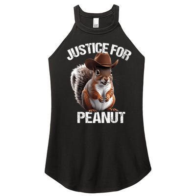 Justice For Peanut The Squirrel Peanut Squirrel Women's Perfect Tri Rocker Tank