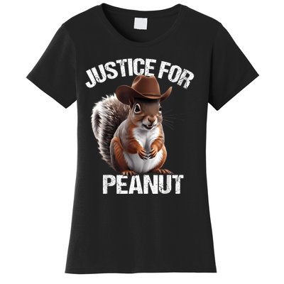 Justice For Peanut The Squirrel Peanut Squirrel Women's T-Shirt