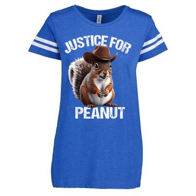 Justice For Peanut The Squirrel Peanut Squirrel Enza Ladies Jersey Football T-Shirt