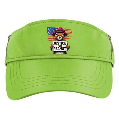 Justice For Peanut The Squirrel Adult Drive Performance Visor